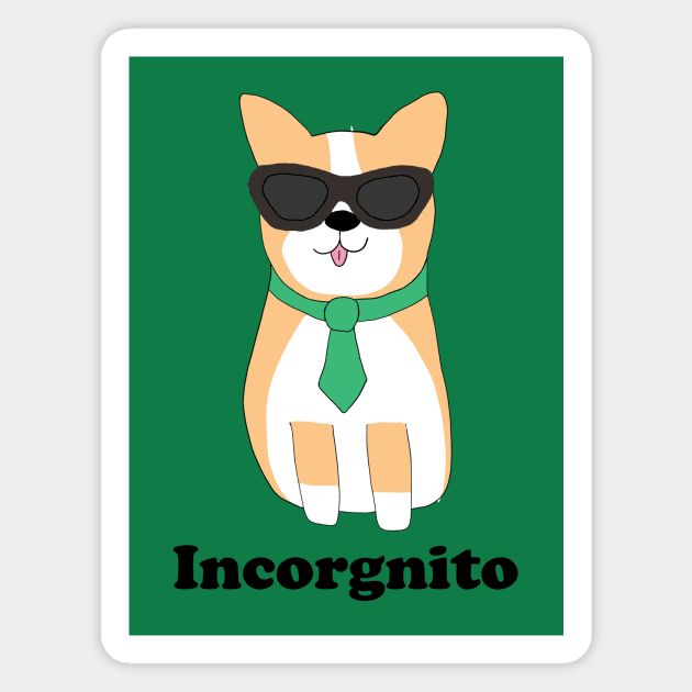 Incorgnito Magnet by alisadesigns